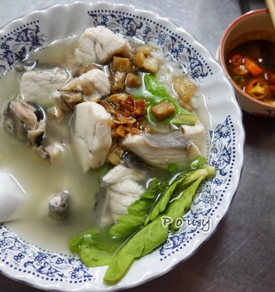 ข้าวต้มปลาจาระเม็ด และ ปลากระพง