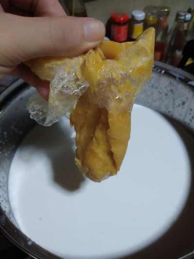 วิธีทำ ฟักทองแกงบวชกะทิโคตรสด