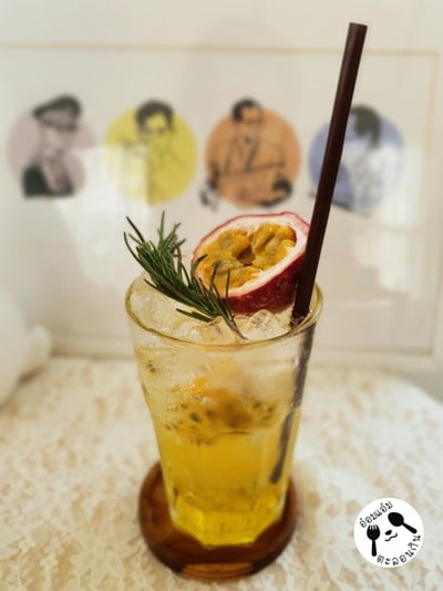 Passion Fruit Italian Soda
