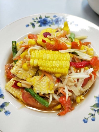 ตำข้าวโพด