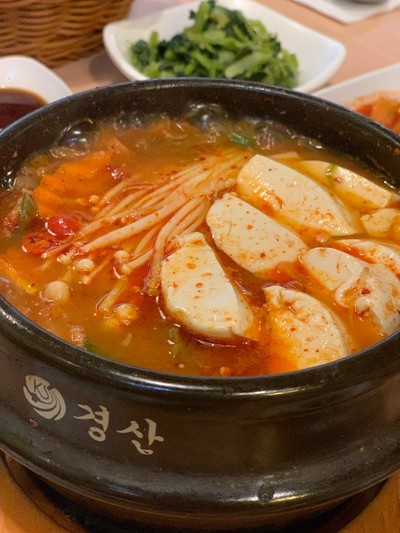 ซุปกิมจิ (ทูน่า) (Kimchi soup pork & tuna)