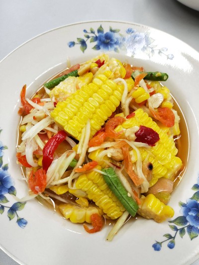 ตำข้าวโพด