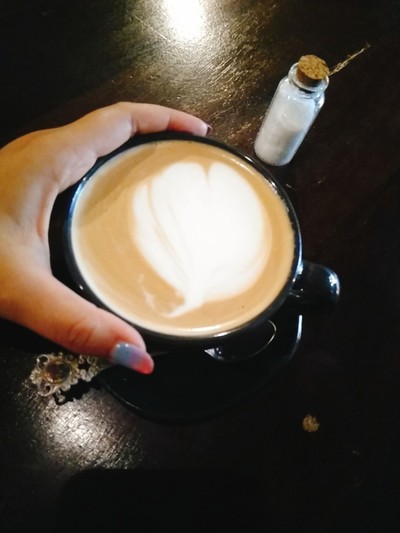 ลาเต้ร้อน