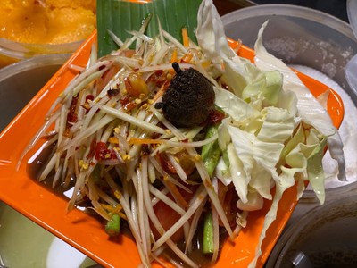 ตำปลาร้า