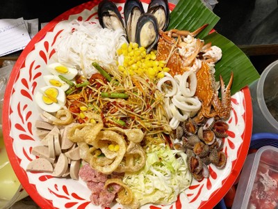 ตำถาดทะเลแตก XL.