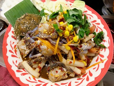 ตำไหลบัวปูม้า