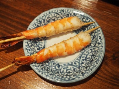 กุ้งสดอบเกลือร้อน