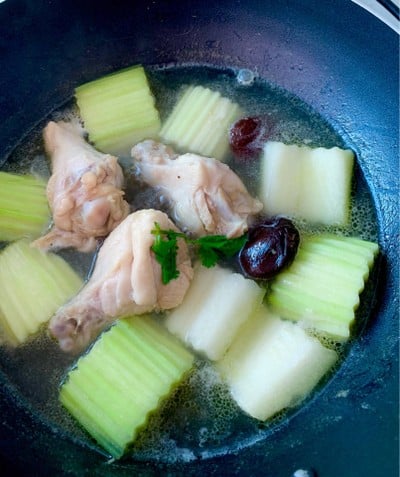 วิธีทำ ไก่ต้มฟัก