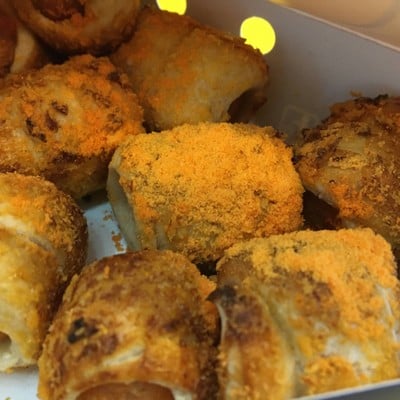 Cheesy chicken bites