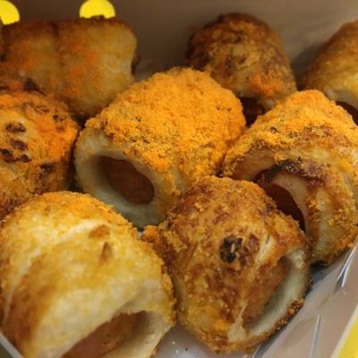 Cheesy chicken bites