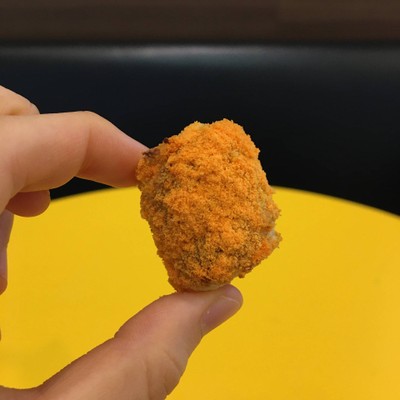 Cheesy chicken bites