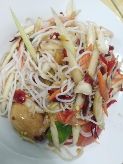 ตำซั่วปูปลาร้า