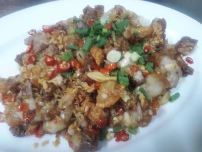 หมูกรอบพริกเกลือ