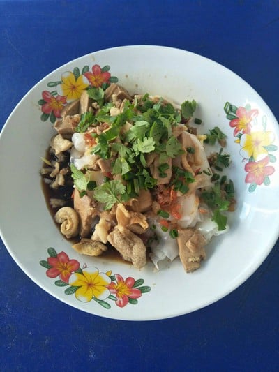 เส้นใหญ่ ก๋วยเตี๋ยวหลอด โบราณ