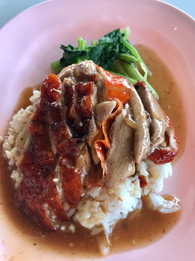 ข้าวหน้าเป็ดย่าง