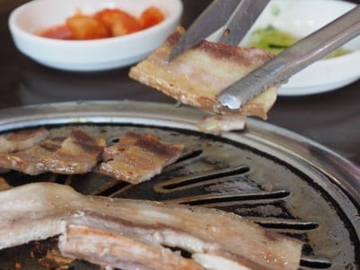 บุฟเฟ่ต์หมูย่างเกาหลี