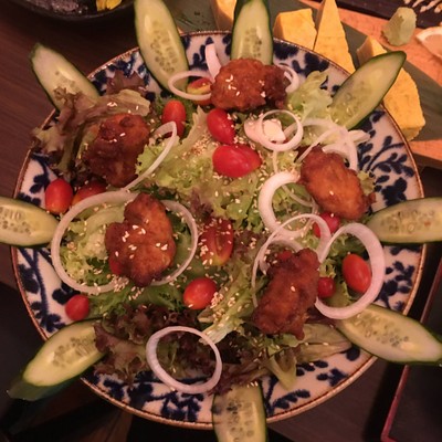 สลัดไก่คาราเกะ