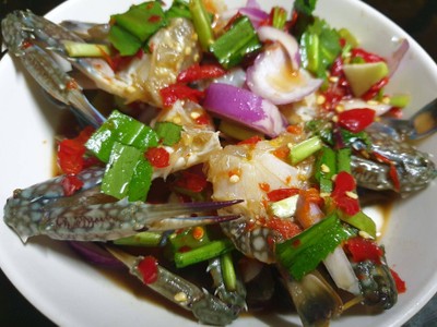 ยำปูม้า
