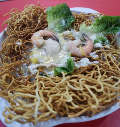 Fried Noodles With Gravy