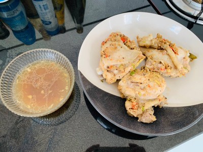 วิธีทำ ไก่นึ่งสมุนไพร วิธีทำ ไก่นึ่งสมุนไพร