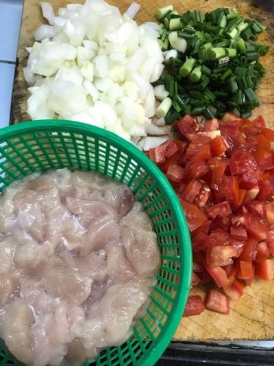 วิธีทำ ผัดมักกะโรนีไก่ 