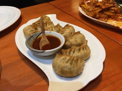 deep fried momos