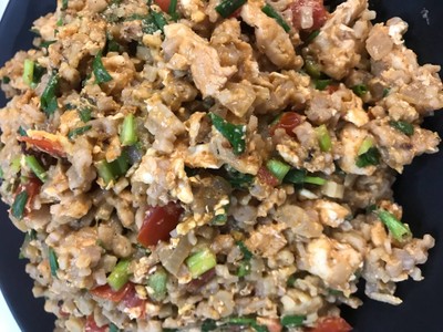 วิธีทำ ผัดมักกะโรนีไก่ 