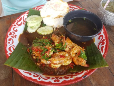 กะเพรากุ้ง