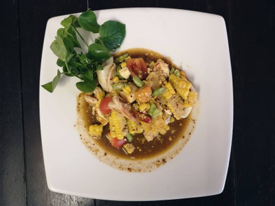 ตำข้าวโพดครบเครื่อง
