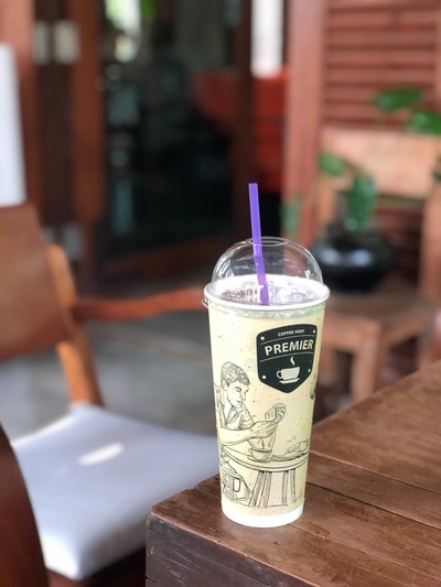 ลาเต้เย็น