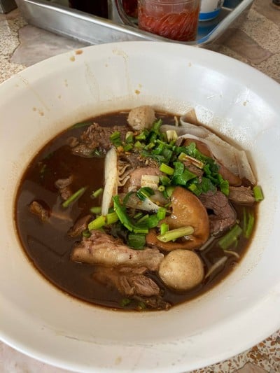 เมนูของร้าน เกาเหลาเนื้อแม่ไสว (ประปา)