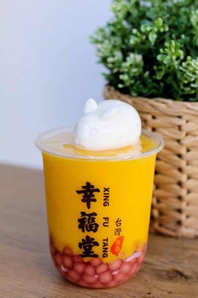 Mango Smoothie & Rabbit Pannacotta