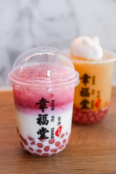Strawberry Boba Milk