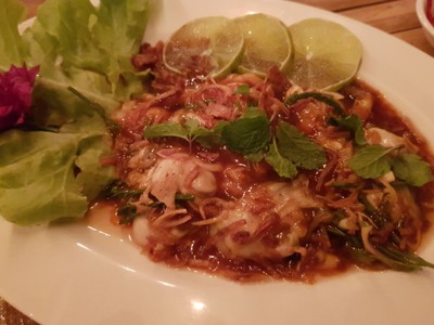 ยำหอยนางรมซีไซด์