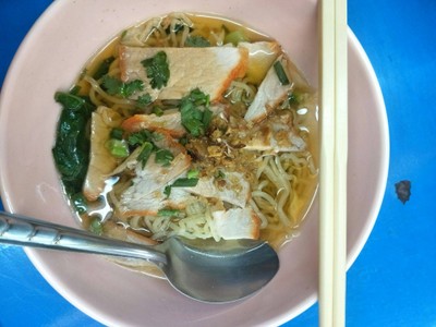 บะหมี่เกี๊ยวหมูแดง