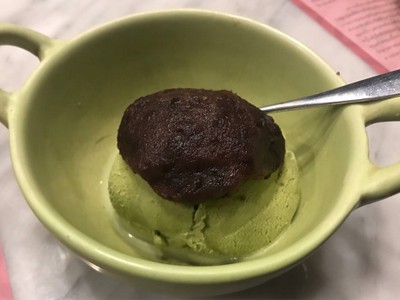 ไอศกรีมชาเขียวถั่วแดง