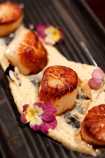Pan Seared Scallops