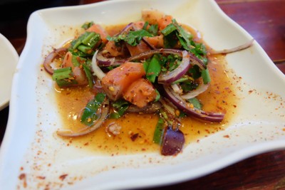 ลาบปลาแซลม่อน