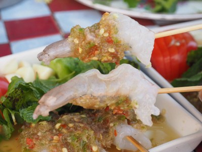 กุ้งแช่น้ำปลา