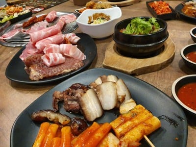 เมนูของร้าน Nene Korean BBQ Buffet The mall บางกะปิ