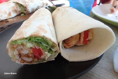 Crispy Chicken Wrap Combo