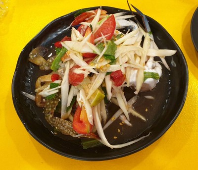 ตำปูม้าสด