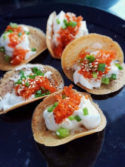 ขนมเบื้องโบราณ ไส้ครีม