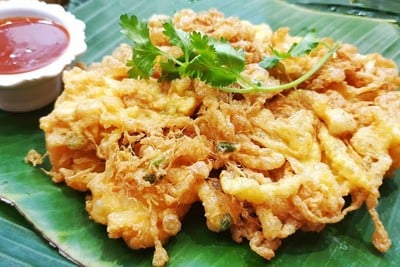 ไข่เจียวกุ้งสับ