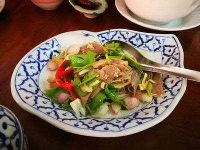 ยำเป็ดพะโล้