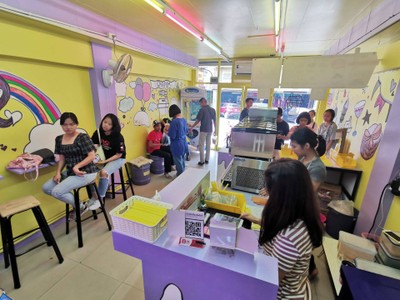 Chafe'@มีนบุรีแก๊งค์ร้านสีเหลืองๆ ตลาดมีนบุรี