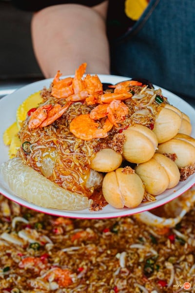 เมนูของร้าน เจ๊นก กระท้อนซิ่ง