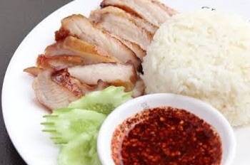 ข้าวคอหมูย่าง