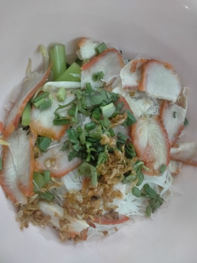 หมี่ขาวหมูแดง40.-