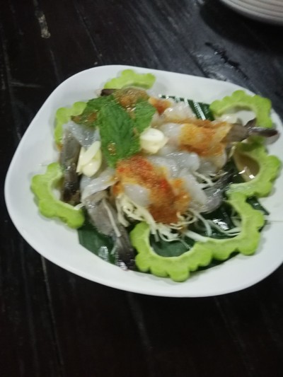 กุ้งแช่น้ำปลา